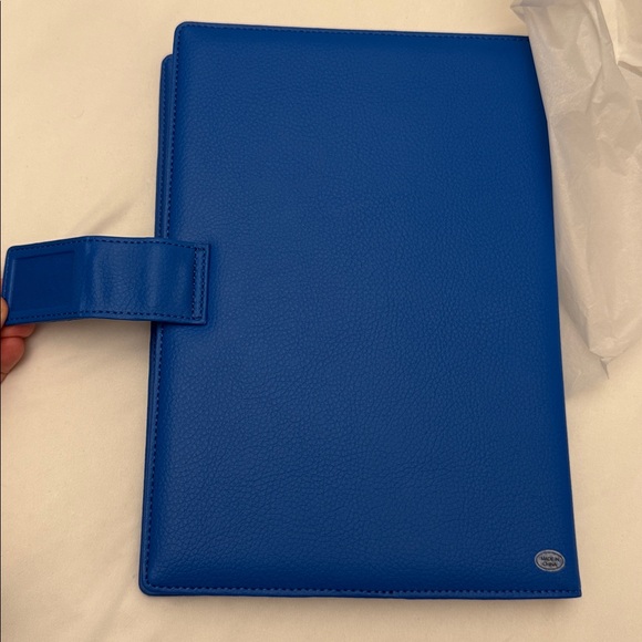 Things Remembered Pebble Grain Journal- LARGE- BLUE NEW IN BOX - Picture 6 of 6